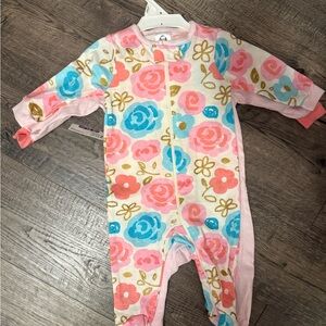 Gerber Floral Kids Two Piece Sleeper